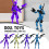 3D-utskriven ledad robotdocka 5,31 i 4-pack 1