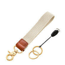 SGUANGHUI geweven elastische sleutelhangers/polsbandjes (2 stuks)