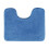 U-Shaped Microfiber Bath Mat 20x15.7 in Blue 1