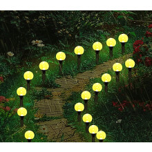 Solar Ball Garden Lights – Waterproof Outdoor Path Lights