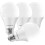 A19 LED Bulb 75W Equivalent 1100 lm 2700K Dimmable 4 Pack 1
