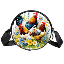 Torebka typu crossbody Rooster Flower dla kobiet, mała