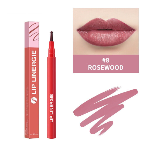 2-in-1 lipliner en lippenstift, langdurig, 1 ml