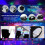 LED-lyshansker for fester og forestillinger 5