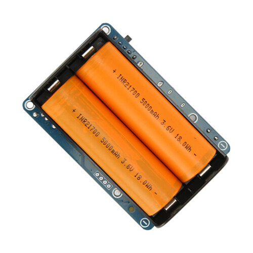 Power Supply UPS Module 5V 21700/5000mAh Micro USB I2C Interface