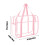 Pochette trasparente per trucchi da donna – Beauty case da viaggio in PVC 3