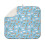Blue Rainbow Dish Drying Mat 16" x 18", Microfiber Anti-Slip 1