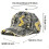 Verweerde denim baseballpet, unisex, verstelbare snapback 3