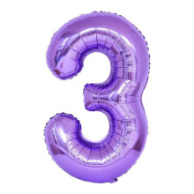 Grands chiffres colorés en aluminium de 0 à 9 pour anniversaire et