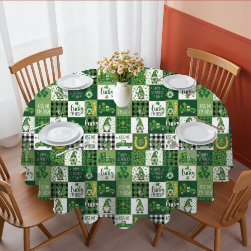 60 Inch Round Polyester Tablecloth