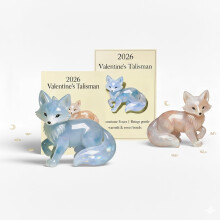 Moonstone Fox Talisman Figurine 2026 Limited Edition