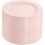 Pink Plastic Dessert Plates 6.25" (100 pcs) 1