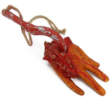 Halloween Hanging Pendant – Latex Ghost Hand, 1 Pc