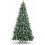 4.5ft Pre-Decorated Christmas Tree with 1000 PVC Tips 1