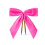 Christmas Bow Tree Topper & Hanging Ornament Set 1