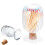 Helix Glass Match Jar – Clear Borosilicate Holder, 1 Pc 1