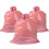Herbruikbare kerstcadeautassen van plastic, 3 stuks, 56 x 36 inch 2