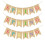 Spring Linen Bunting Banner – Triangular Decorative Flag 1