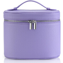 Geantă de machiaj cu separator detașabil, violet, 1 buc.