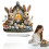 Easter Bunny & Egg Acrylic Flat Ornament 1
