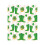 St. Patricks Day tæppe blødt flannel fleece grønt 1