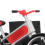 Creative Bicycle Flip Clock, 12-Hour Red Desktop Stress Relief Toy 10