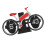 Creative Bicycle Flip Clock, 12-Hour Red Desktop Stress Relief Toy 14