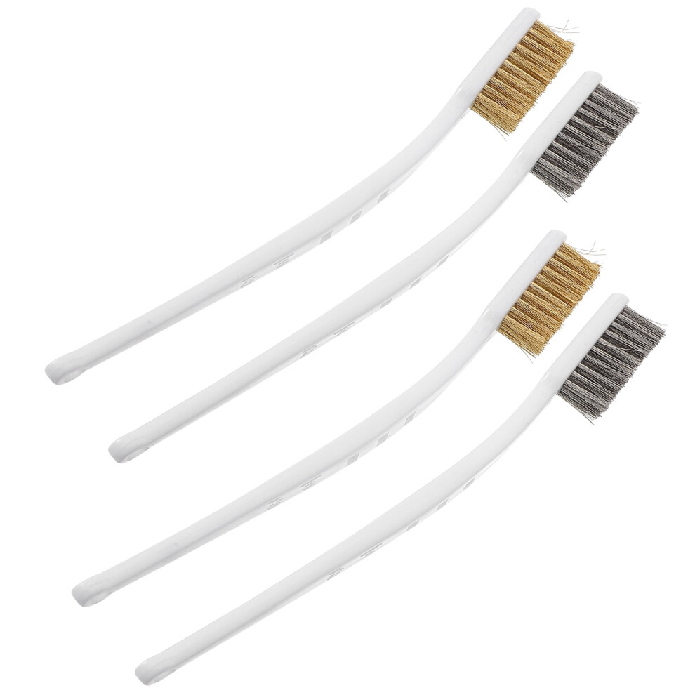 4-Piece Rust Cleaning Wire Brush Set 9104899054661