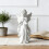 Contemporary Resin Abstract Sculpture 12 inch 1