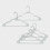 18-Pack Mint Plastic Clothes Hangers for Shirts Dresses 1