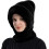 Gorro de inverno feminino com forro de lã e pompom. 1