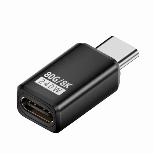 USB-C-sovitin 240W80Gbps8K@60Hz Thunderbolt4/5:lle