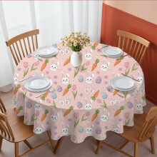 60 Inch Round Polyester Tablecloth