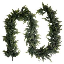 8.9ft Realistic Norfolk Pine Garland