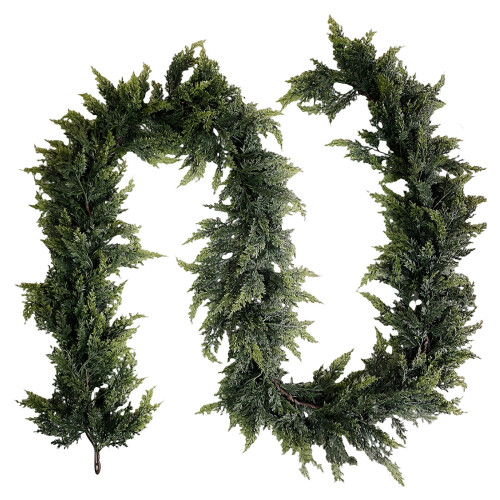 8.9ft Realistic Norfolk Pine Garland