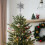 3D Hollow Star Christmas Tree Topper Iron Silver 1