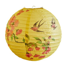 Lanternes en papier 30 x 30 cm Décoration suspendue traditionnelle