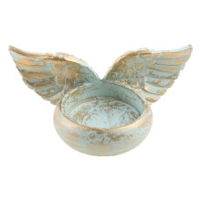 Angel Wings Resin Candle Holder – Home & Wedding