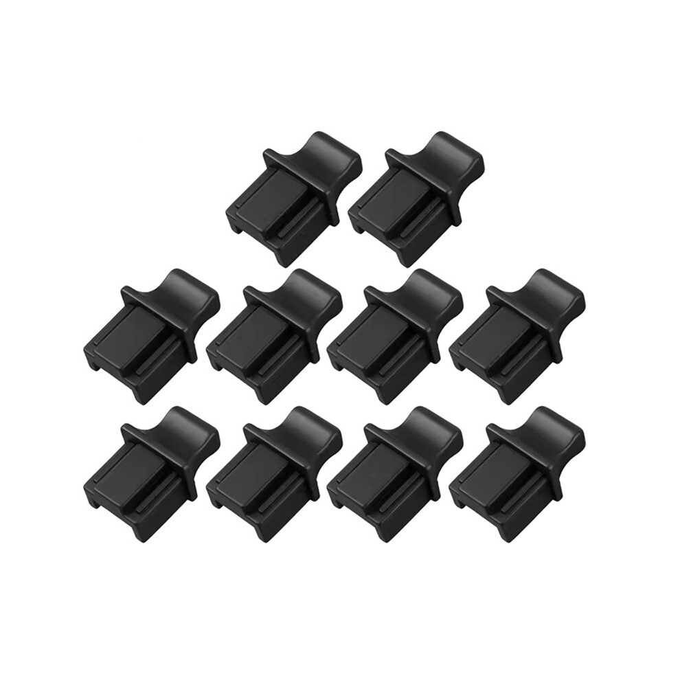10Pcs Rj45 Dust Cap Connector Dust Cover Plug Protector Plugs Hub Port For Laptop/Computer/Router Connector Dustplugs 4713236269344