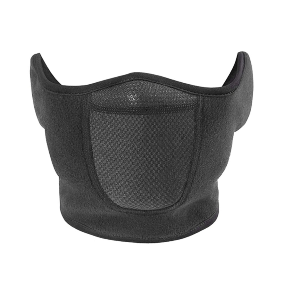 Windproof Cycling Face Mask Â Breathable Fleece Half 9058772201317