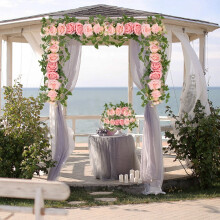 20" Spring Farmhouse Artificial Wreath