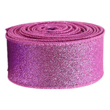 Metallisches Glitzerband, 6,35 cm x 9,14 m, mit Draht