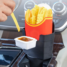 French Fry & Sauce Holder Set for Car Cup Holders