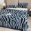 Blue Plush Fleece Throw Blanket 200 x 150 cm 5