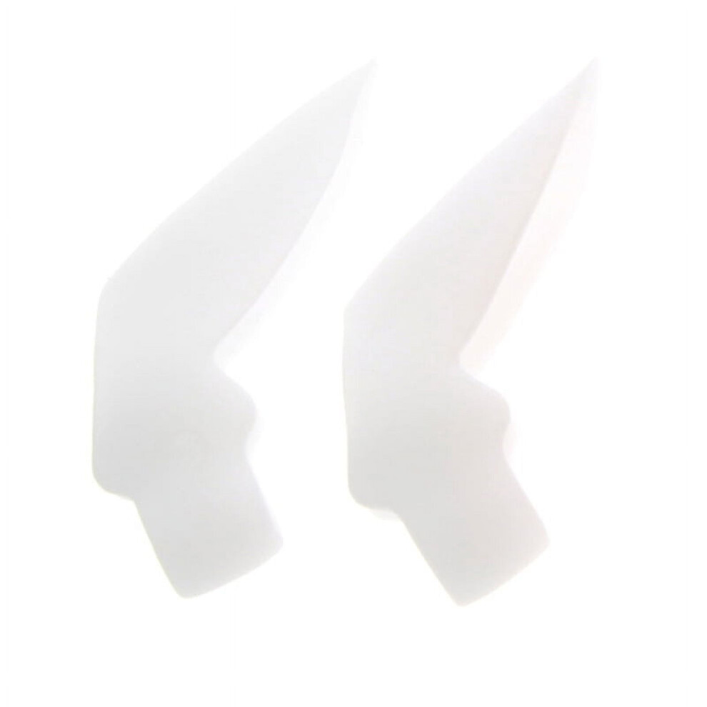 Toe Separators for Overlapping Toes Spacer Big Toe Straightener Big Toe Gel Cushion Pads for Women & Men (1 Pair, Transparent)