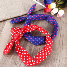 Toddler Girls Headbands 5-Pack Fabric Hairbands Assorted Colors 30 x 2.16 x 0.08 Inches
