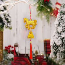 Kinesisk nyttårs-anhengsornament med lykkedusk