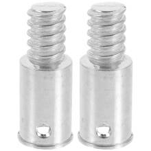 20Stk Gewindespitze Ersatz Kit Für Besenstiele Silber Aus