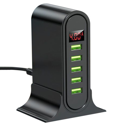 Ψηφιακός φορτιστής USB 5 θυρών Usmixi 5V4A 1