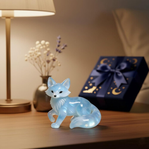 Moonstone Fox Talisman Figurine 2026 Limited Edition 2